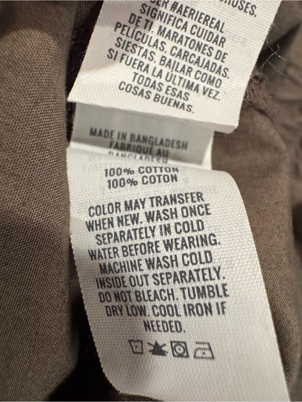 aerie Olive Green Wide Leg Pants - Picture 5 of 5